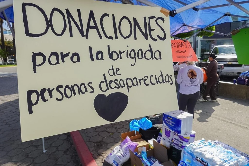 Colectivos reúnen insumos en Zona Río Tijuana para brigada de búsqueda en Baja California
