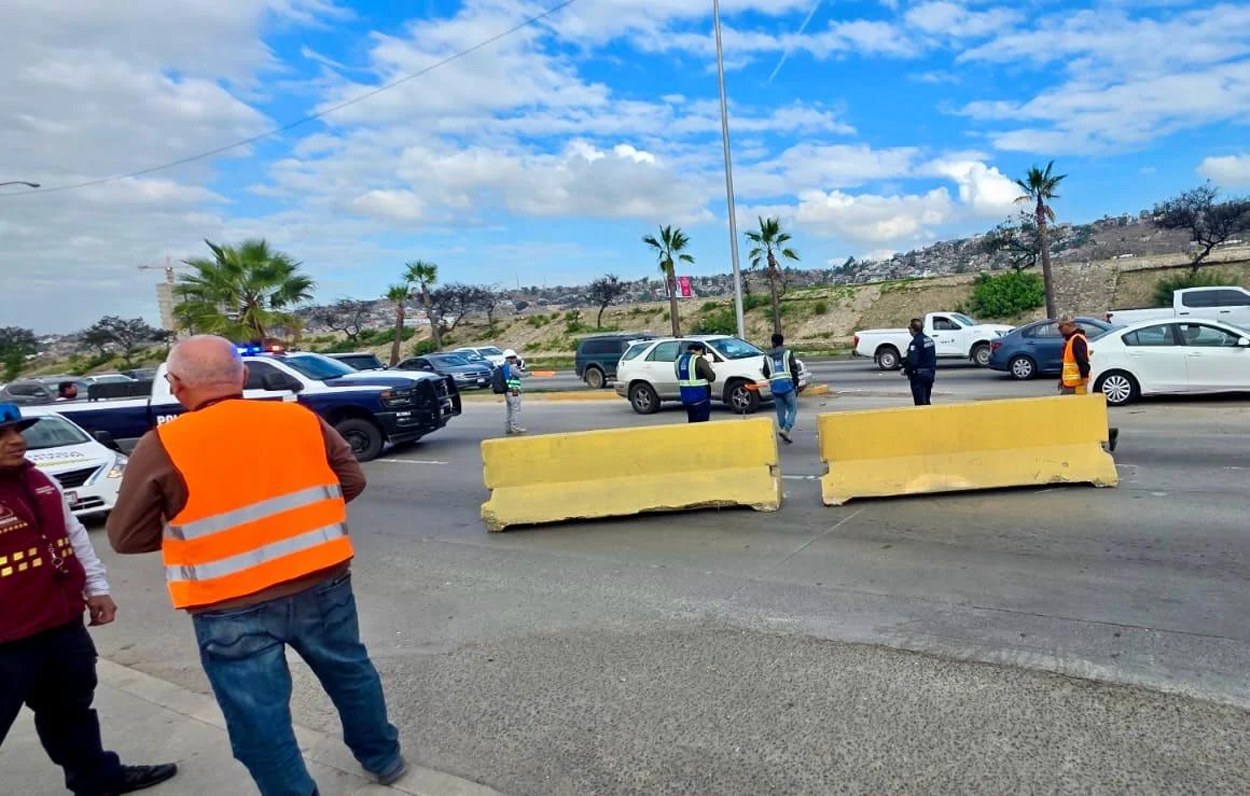 Cierran tramo de la Vía Rápida Poniente en Tijuana por 11 días: conoce rutas alternas