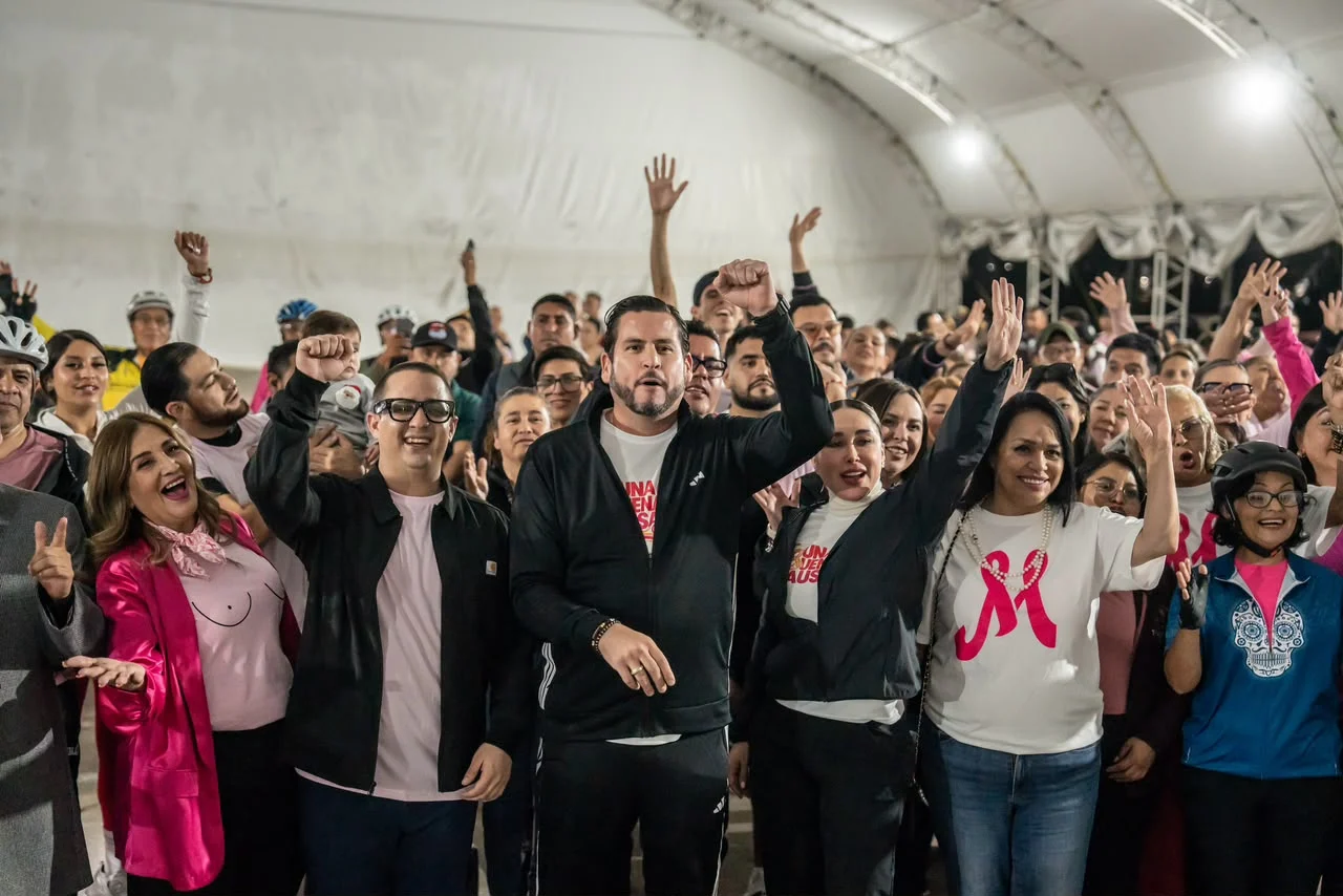 Realizan la primera Caminata y Rodada Rosa en Tijuana