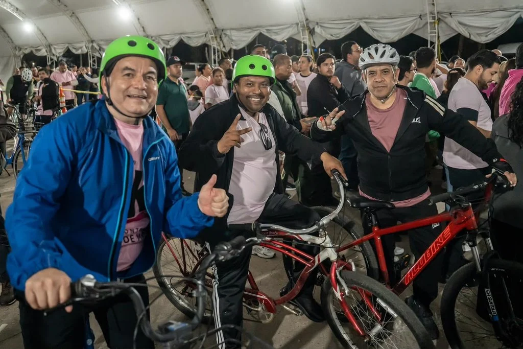 Realizan la primera Caminata y Rodada Rosa en Tijuana